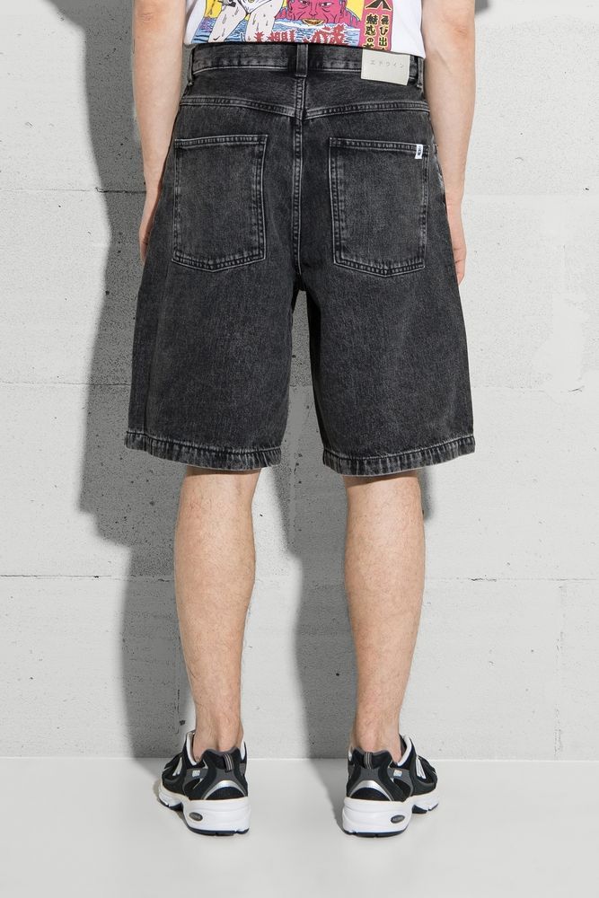 Шорти Worker Short Pembroke Black Denim 13.56oz Black matt wash