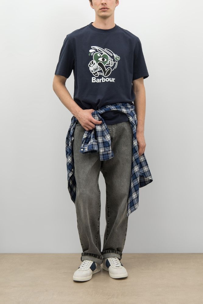 BARBOUR X MUL Футболка GONE FISHING