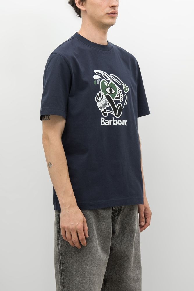 BARBOUR X MUL Футболка GONE FISHING