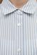 Рубашка STRIPED COTTON POPLIN BOYFRIEND