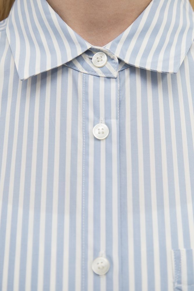Рубашка STRIPED COTTON POPLIN BOYFRIEND