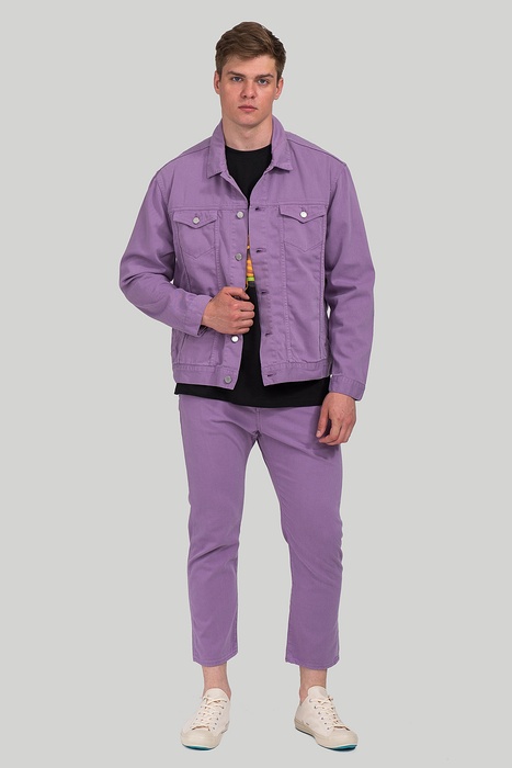 I029339 Violet Trucker Jacket Roma Denim куртка фото