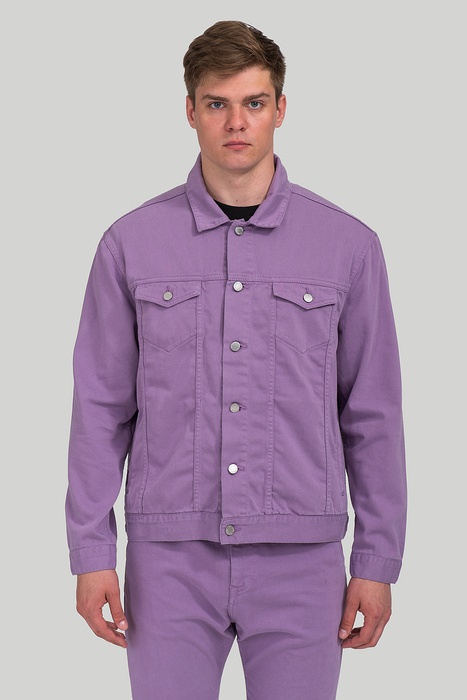 I029339 Violet Trucker Jacket Roma Denim куртка фото