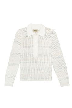 Поло с длинным рукавом COTTON VISCOSE