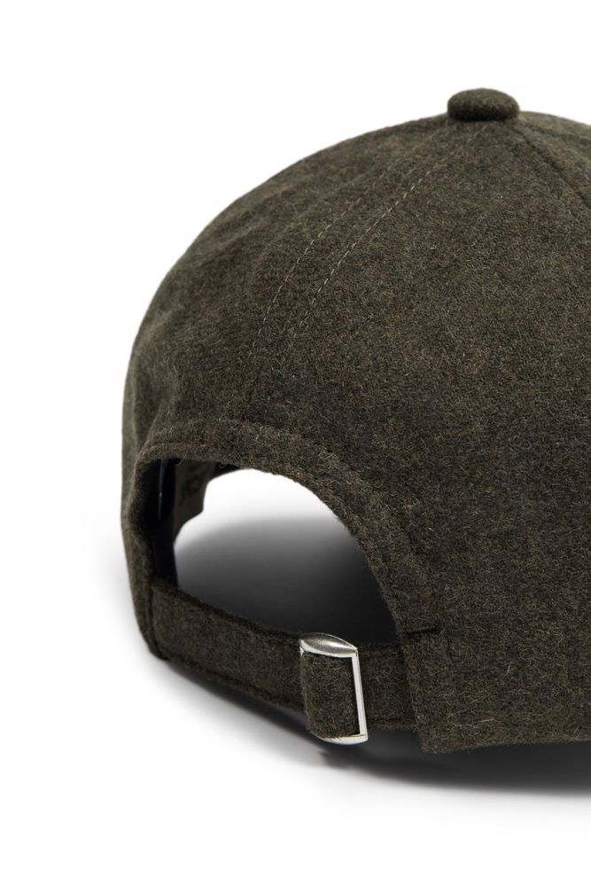 Бейсболка SOLID WOOL BASEBALL CAP