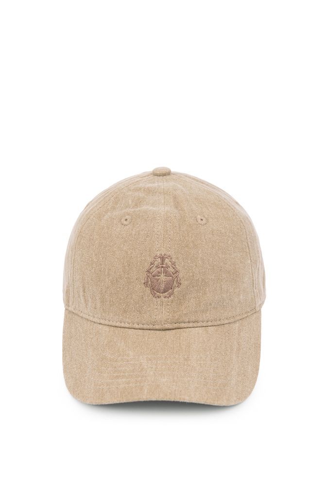 Бейсболка Dusty Beige stone washed
