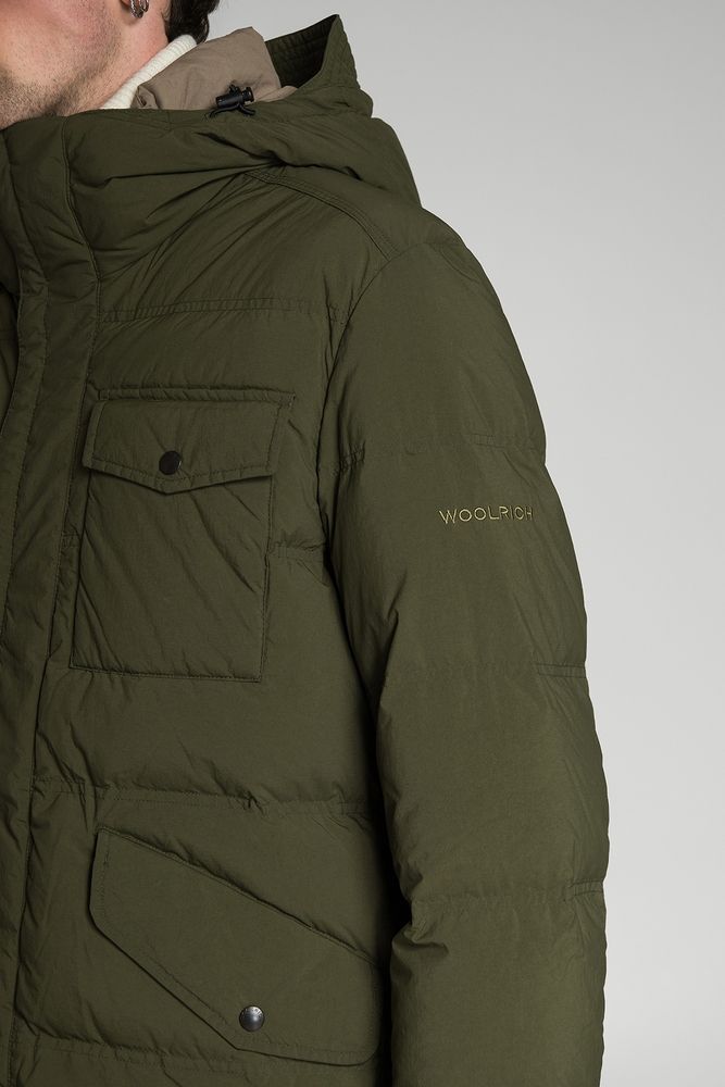 Пуховик GARMENT DYED PUFFER JACKET