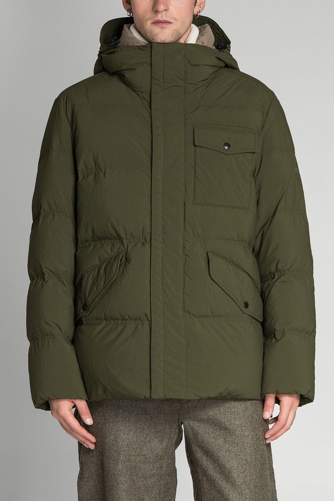 Пуховик GARMENT DYED PUFFER JACKET