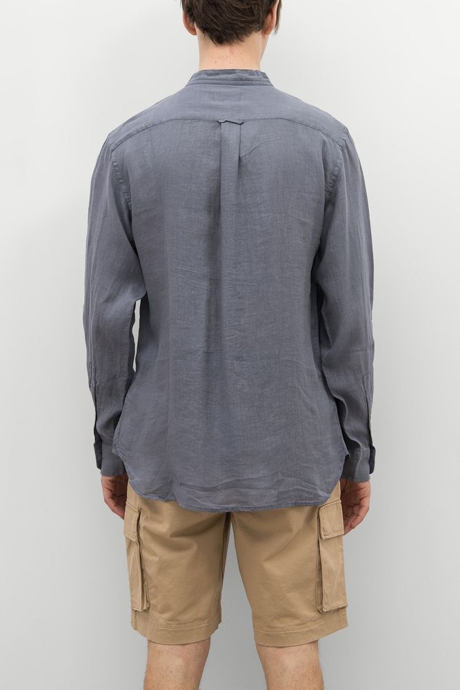 Рубашка BAND COLLAR LINEN