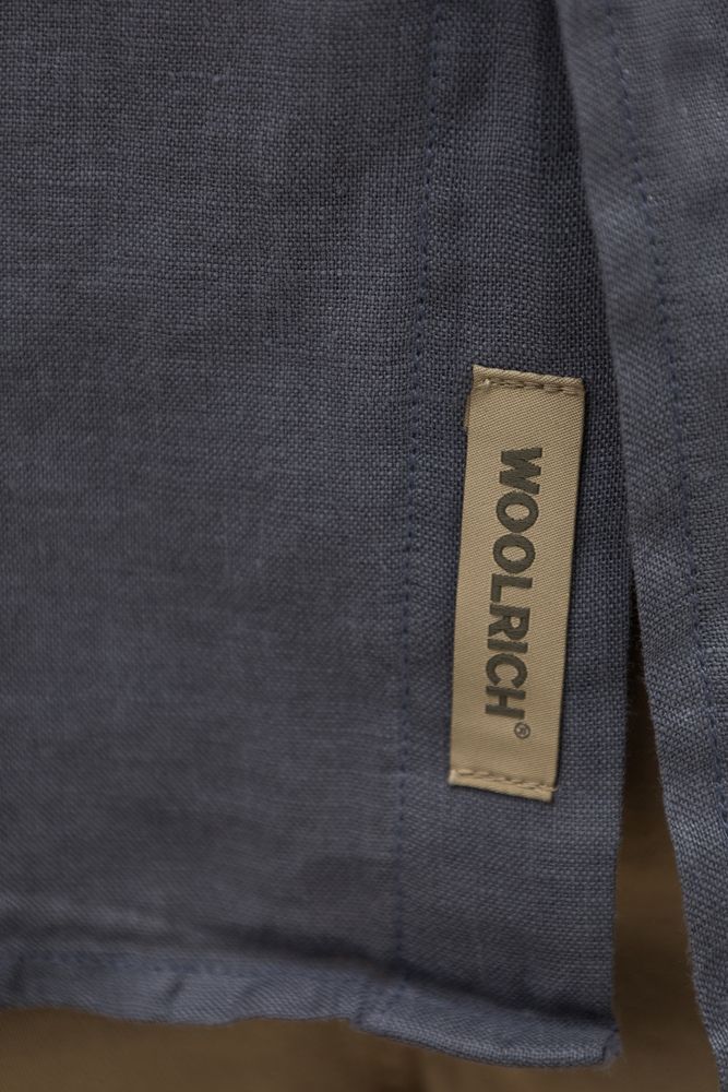 Рубашка BAND COLLAR LINEN