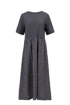 Платье VOILE CHECK BALOON, S