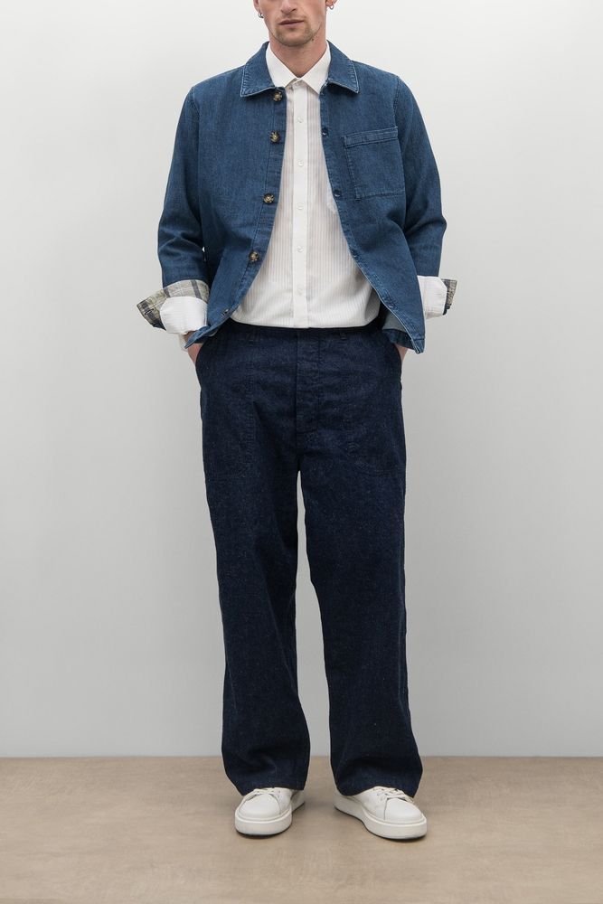 Овершот AICKMEN TEXTURED DENIM