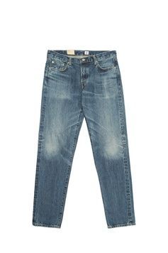 Джинси Recycle Denim Red Selvage 14oz Blue mid dark used