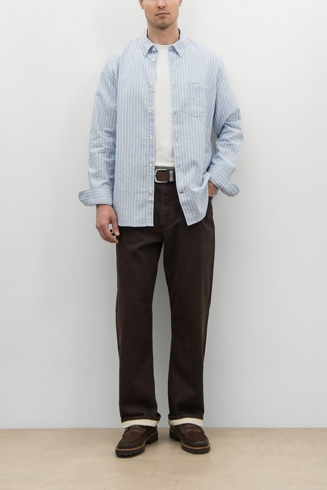 Рубашка NELSON STRIPED L/S TAILORED