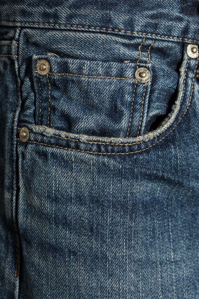 джинси Recycle Denim Red Selvage 14oz Blue mid dark used