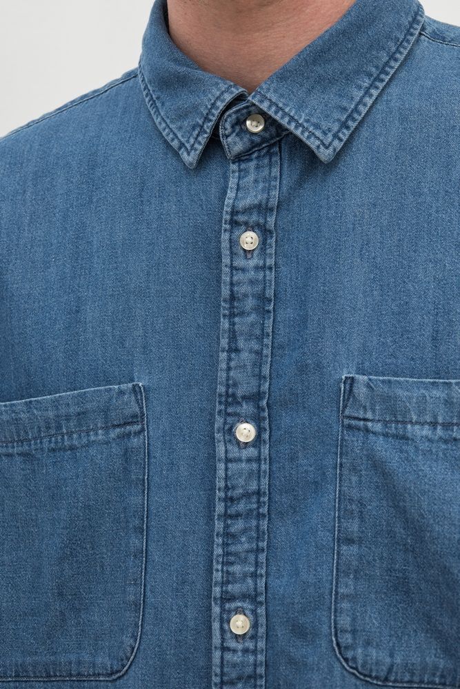 Рубашка с коротким рукавом ASHBROOKE OS SHORT SLEEVE CHAMBRAY