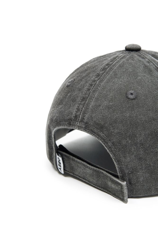 Бейсболка PIGMENT CROSSED 6 PANEL VELCRO BACK, One size