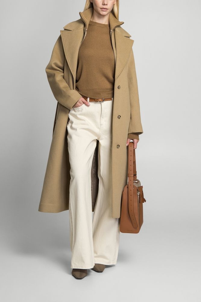 Пальто TWILL WOOL LONG