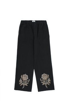 Брюки ROSES EMBELLISHED