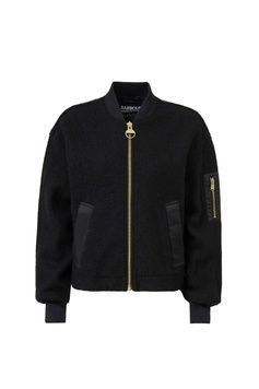 Куртка b.intl monique wool bomber jacket