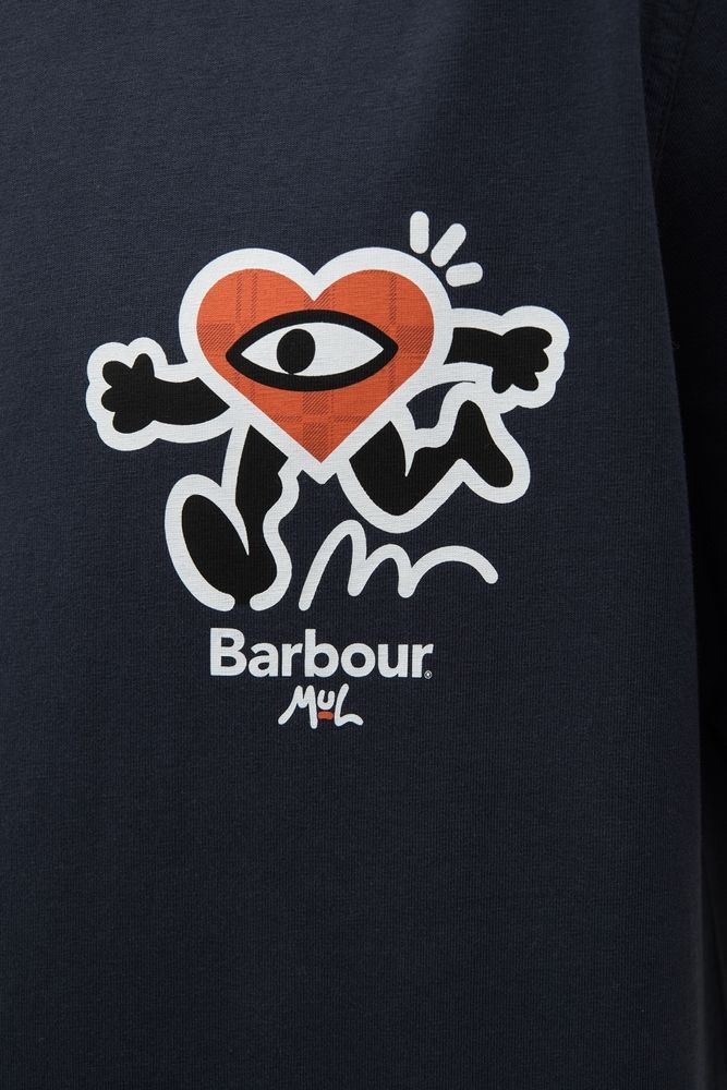 BARBOUR X MUL Футболка CAMPING TRIP