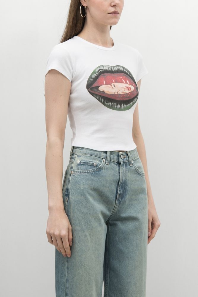 Футболка W' Eat Your Face Rib