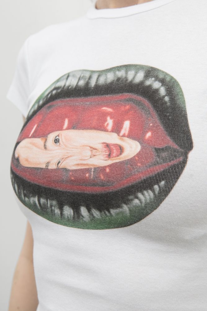 Футболка W' Eat Your Face Rib