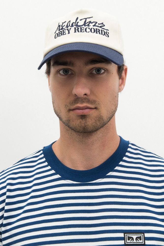 Бейсболка HEAD JAZZ RECORDS 5 PANEL SNAPBACK, One size