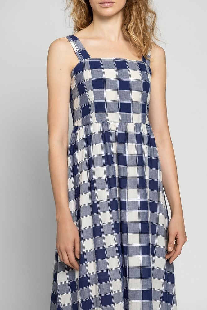 Платье CHECK VOILE DRESS