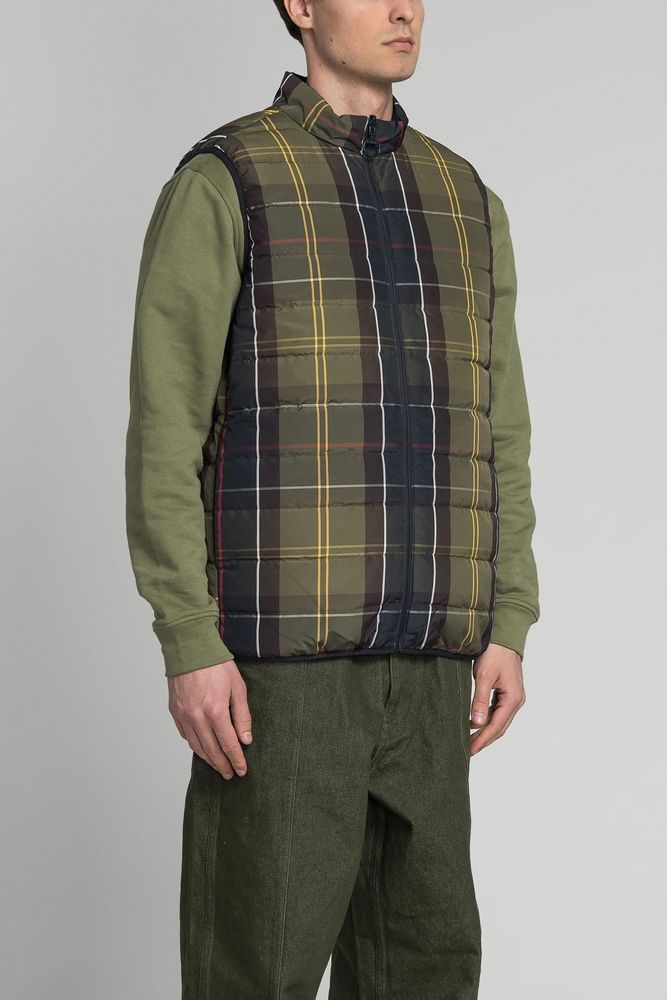 Жилет REVERSIBLE TARTAN PUFFER