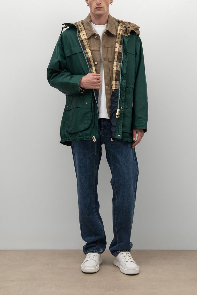 BARBOUR X PAUL SMITH Куртка вощеная DURHAM WAX
